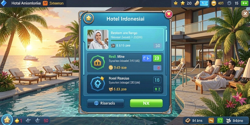 Tampilan fitur hadiah yang menggiurkan.