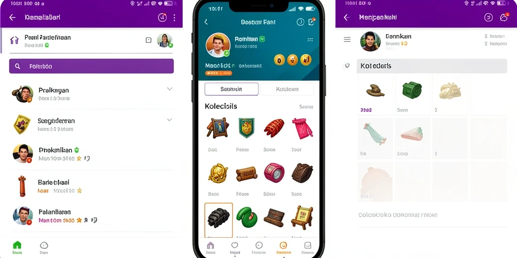 Mode permainan interaktif yang seru dan kompetitif.