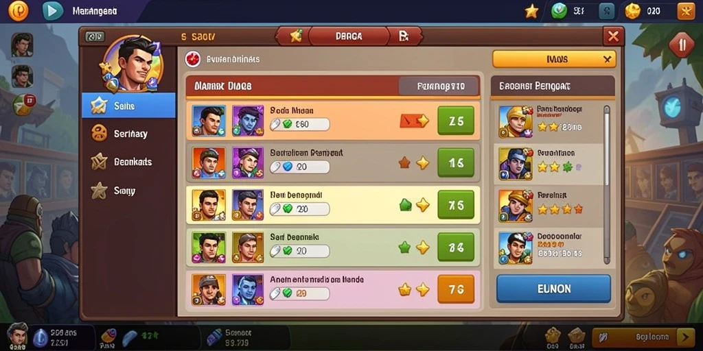 Sistem reward yang memotivasi untuk bermain lebih dan lebih.