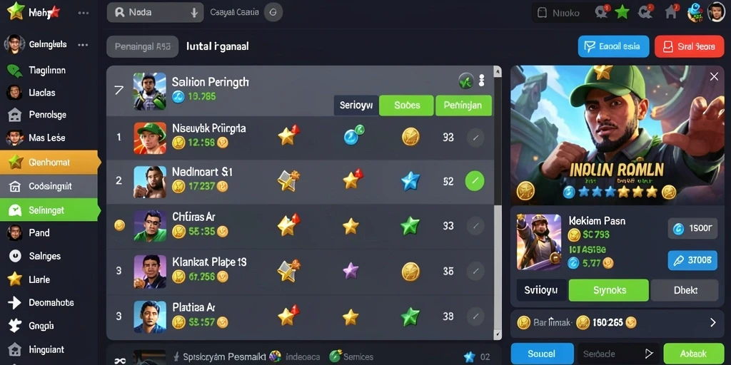 Grafis berkualitas tinggi yang membuat pengalaman bermain semakin seru.