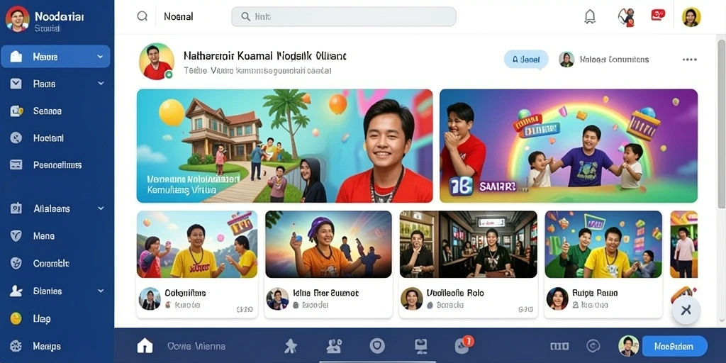 Tampilan pertandingan yang memacu adrenalin.