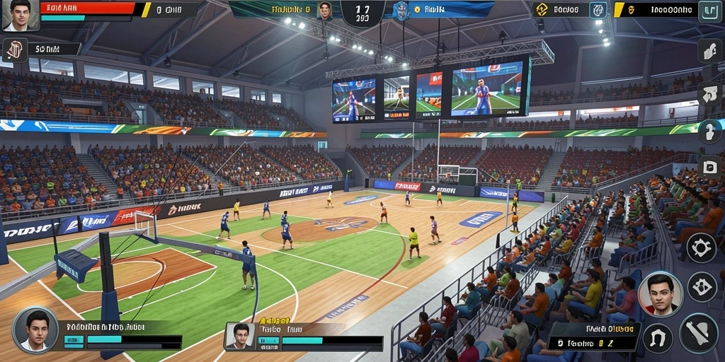 Screenshot menunjukkan momen seru dalam level tantangan SAND77.
