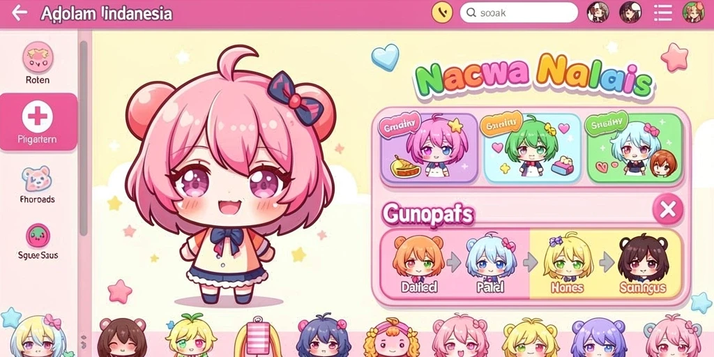Screenshot menunjukkan tata letak yang intuitif dan mudah digunakan.