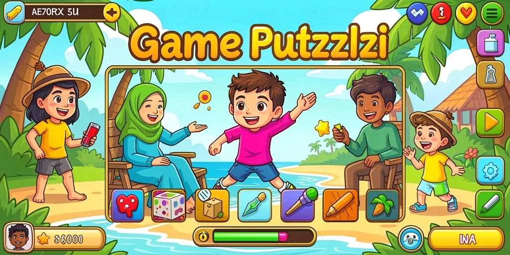 Fitur item dalam permainan yang dapat disesuaikan.